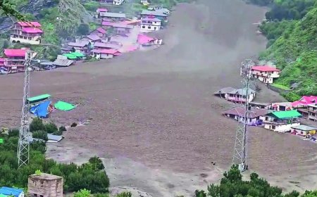 Dharali flash flood: 360 million cubic metres of glacial debris came tumbling down, experts estimate