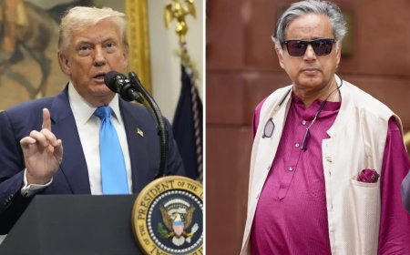 'It's definitely a blow': Shashi Tharoor reacts to Trump's 50% tariff on India; asserts it's not a 'good news'