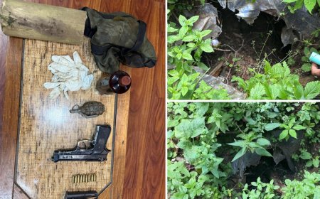 J&K: Terrorist hideout busted in Baramulla; cache of arms and ammunition seized