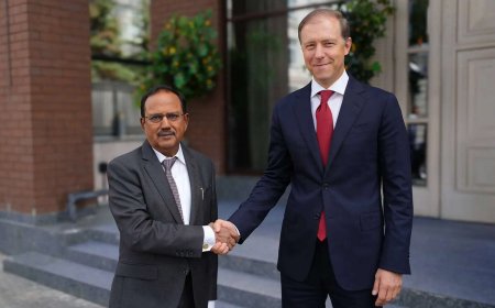 Ajit Doval in Moscow: NSA meets Russia's First Deputy PM; discusses ties, joint projects