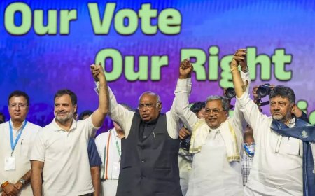 'Huge criminal fraud': Congress launches campaign against 'vote chori'; urges citizens to register
