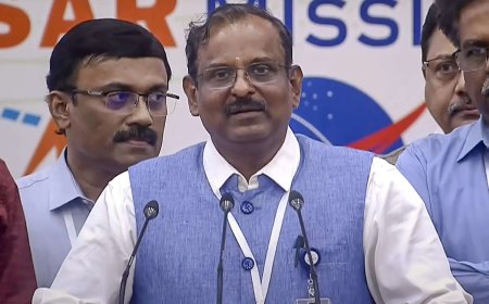 India's giant space leap: After NISAR mission, Isro to launch 6,500-kg US satellite