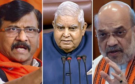 Where is Jagdeep Dhankhar? Sanjay Raut writes to Amit Shah; asks 'what happened to VP?'