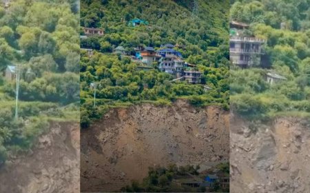 9 Himachal Pradesh families vacate homes due to cracks, sinking land