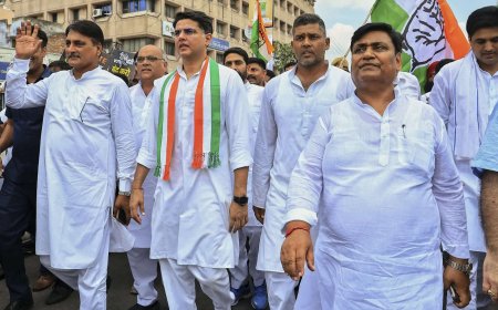 Sachin Pilot alleges BJP shielding EC over 'voter fraud'