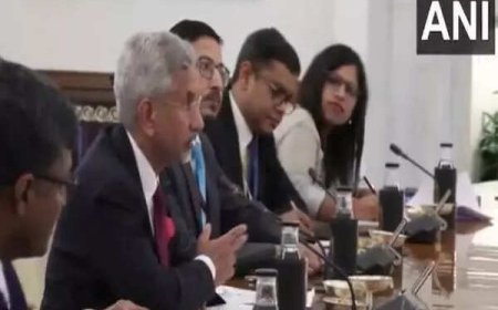 'Very special privilege': EAM Jaishankar welcomes RoK FM Cho Hyun to India