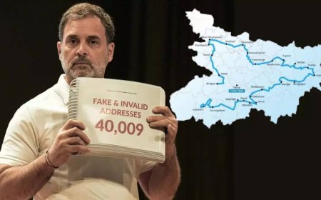 Rahul Gandhi kicks off ‘Voter Adhikar Yatra’ in Bihar: 16 days, 1,300 km, 20 districts – full route