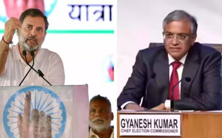 'Why me, not Anurag Thakur?’: Rahul questions CEC’s affidavit warning; reiterates SIR 'stealing votes' in Bihar claim