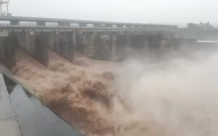 Yamuna in spate: Hathnikund barrage releases over 1.78 lakh cusecs of water, Delhi on flood alert