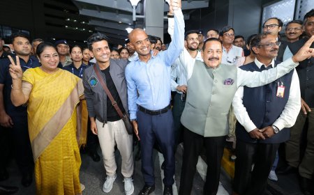 After historic ISS mission, Shubhanshu Shukla gets red-carpet welcome in Delhi, to meet PM; LS will hold special discussion on him today