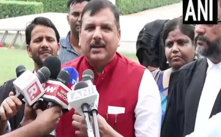 'False, baseless, and factless statements': Sanjay Singh accuses EC of fraud, questions privacy claims