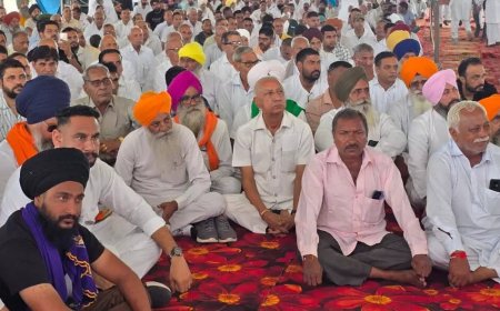 Farmers pay tribute to former Governor Satyapal Malik at Jagadhri Memorial gathering
