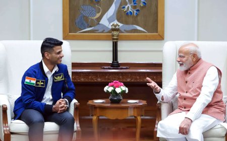 How 'India’s secrets' helped Shubhanshu Shukla in space: Astronaut shares experience with PM Modi - Watch