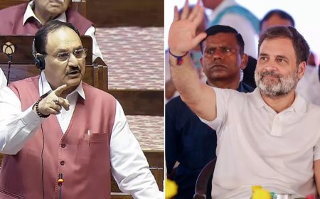 'Khada hoon aaj bhi wahin': JP Nadda mocks Rahul Gandhi's 'vote chori' claim; shares video