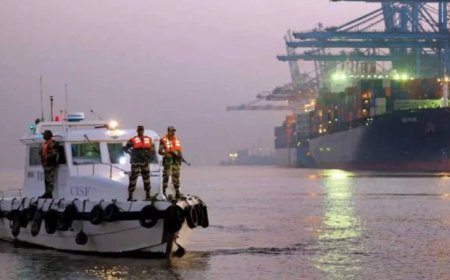 Hybrid security: CISF trains private guards at smaller ports; focus on threat identification, emergency response