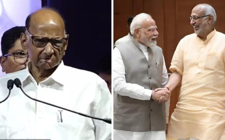 'Can't support those who don't believe in democracy': Sharad Pawar refuses to back CP Radhakrishnan as VP; cites Jharkhand anecdote
