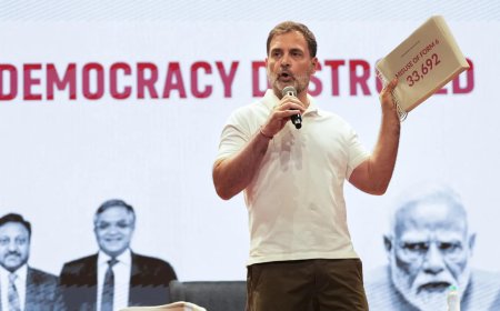 EC's deadline ends, no affidavit from Rahul on 'vote chori'