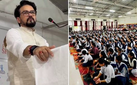 'Hanuman ji first to travel to space': Anurag Thakur’s interaction with students sparks row; DMK says 'science is not mythology'