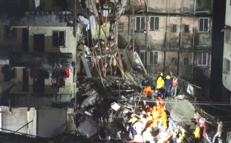 Virar apartment collapses during party: Over 15 trapped, rescue operation underway