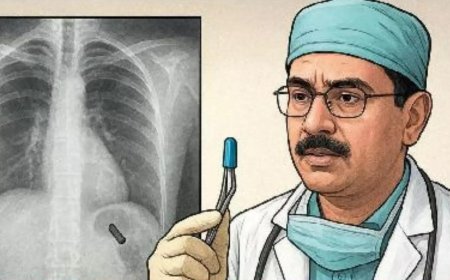 Pen cap stuck in lung for 26 yrs: Delhi doctors remove object; express shock at 'rare case'