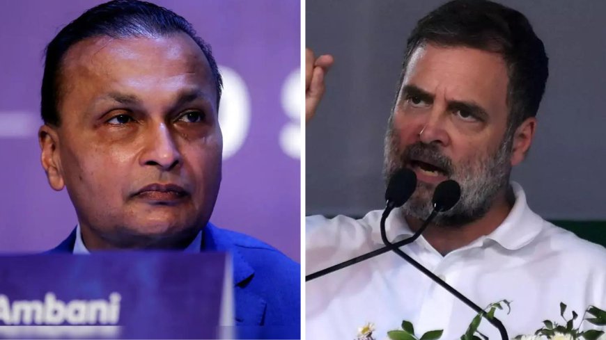 ‘Many laughed. Few believed’: Congress attacks govt over ED raids on Anil Ambani; recalls Rahul’s old charge