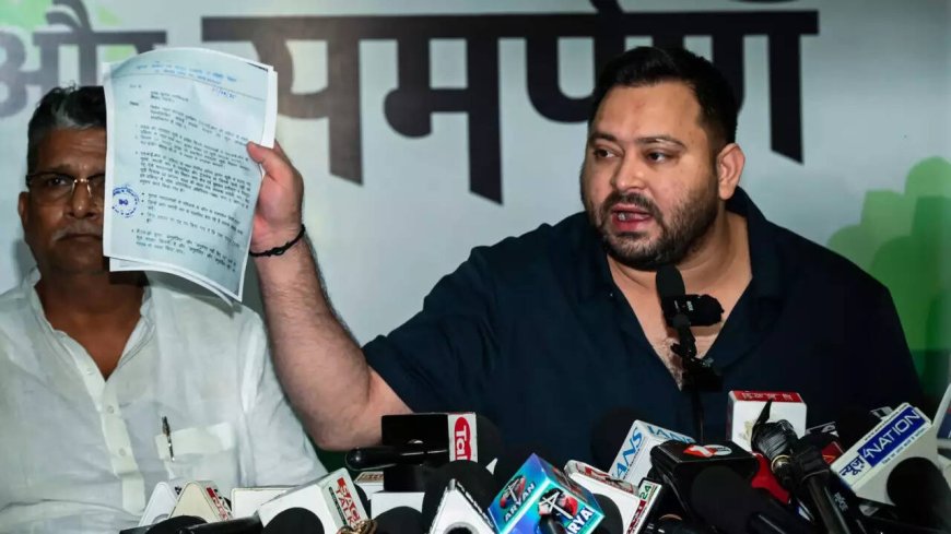 'Who is at fault?' RJD leader Tejashwi Yadav takes on EC over two EPIC numbers; 'will give good answer to it'
