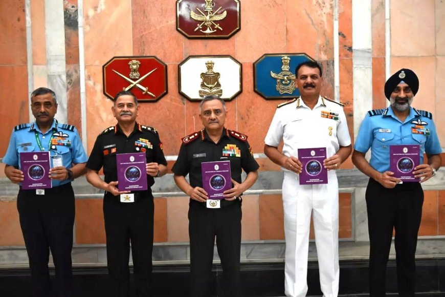 Armed forces release new doctrines on cyberspace & amphibious operations