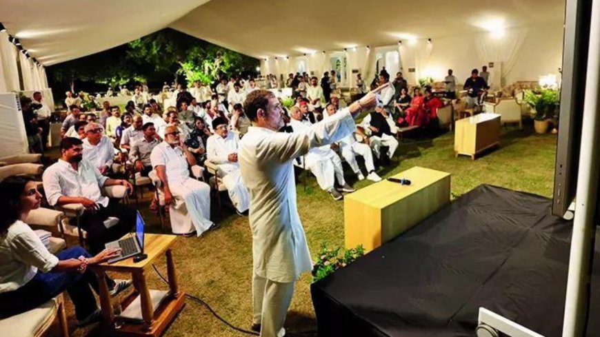 Show of opposition unity at Rahul Gandhi's dinner