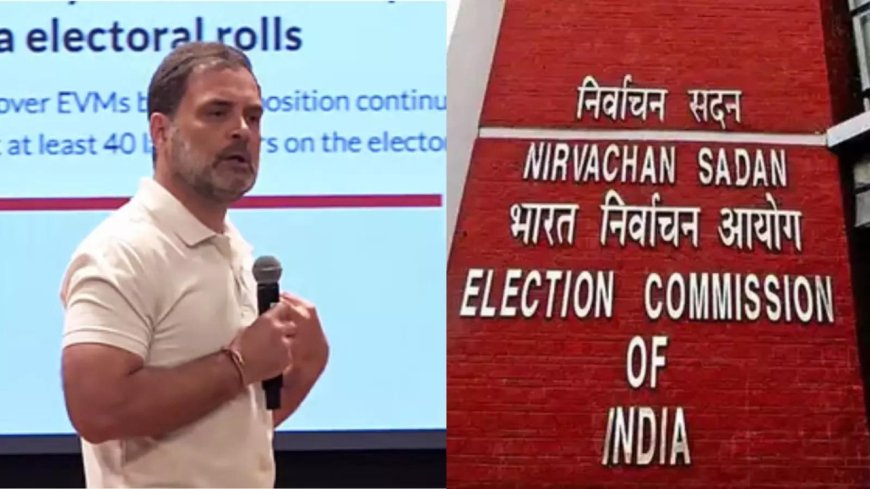 'Sign the declaration or apologise': EC counters Rahul over 'vote chori' claim; terms allegations 'absurd'