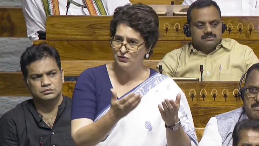 'Big 'kaand' happening under EC's nose': Priyanka Gandhi slams poll body; backs Rahul's claims of voter fraud