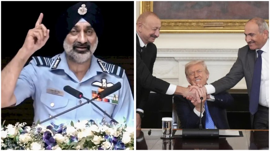 Top 5 news stories of day: IAF chief confirms downing of 6 Pakistani aircraft during Operation Sindoor; Armenia and Azerbaijan nominate Donald Trump for Nobel Peace Prize; & more
