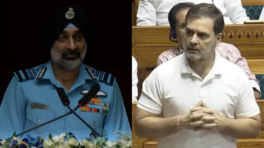 Opposition's ‘no political will’ charge: IAF chief cites govt’s clear resolve in Op Sindoor; responds to 'aur maarna tha' remarks