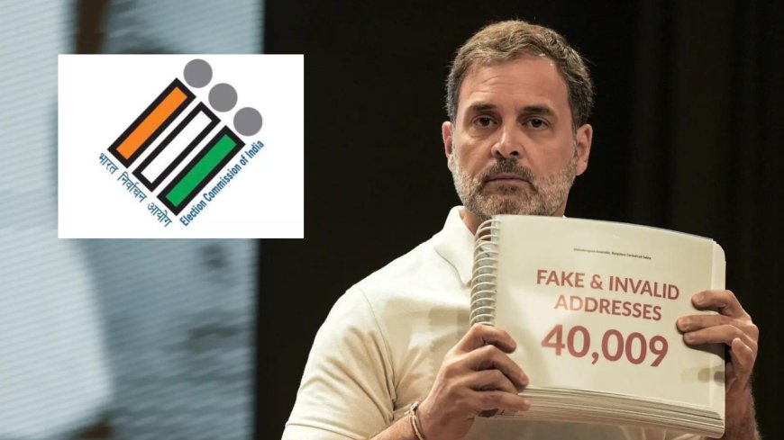 Vote theft row: Election Commission again asks Rahul Gandhi to sign declaration or apologise; terms claims as 'false' and 'absurd'