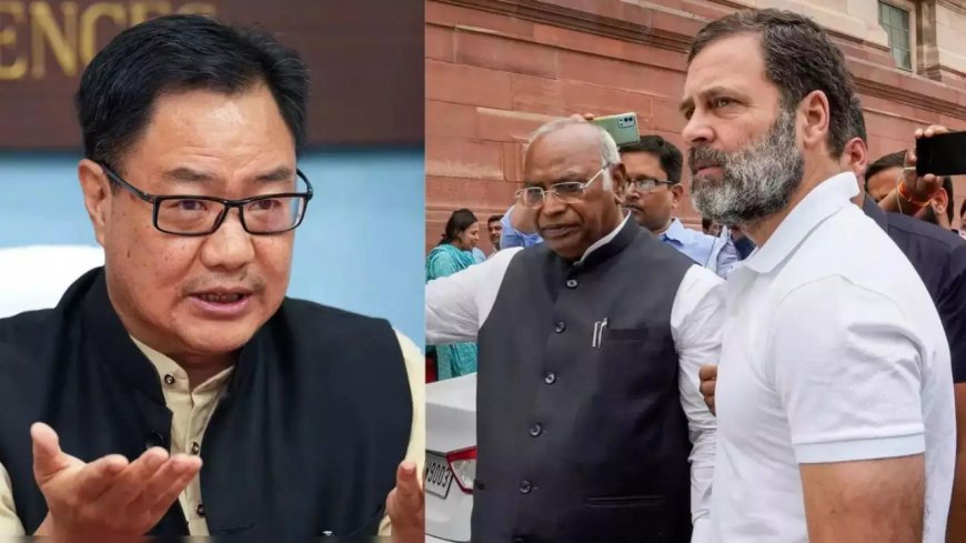'There is a limit to lying': Rijiju slams Rahul Gandhi over Operation Sindoor remarks; cites IAF chief’s rebuttal