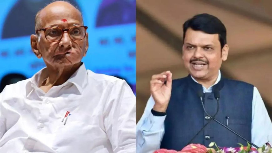 Did you use 'vote-riggers', Fadnavis asks Sharad Pawar