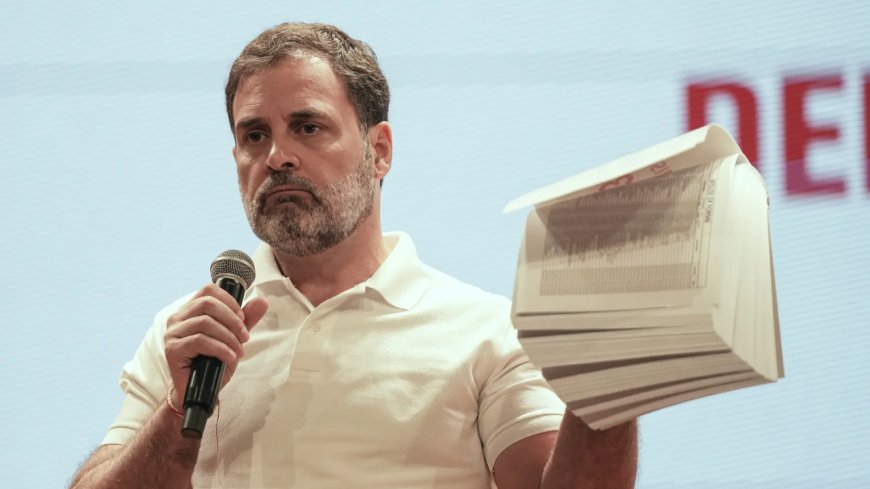 CEOs of Maharashtra, Haryana issue fresh letter to Rahul Gandhi, give him 10 days to prove 'voter fraud' claims