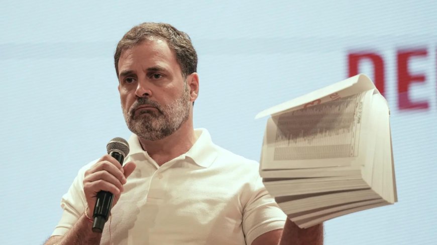 'Fight for One Man One Vote': Rahul Gandhi after protest near EC HQ; refuses to sign oath on 'vote theft' claim