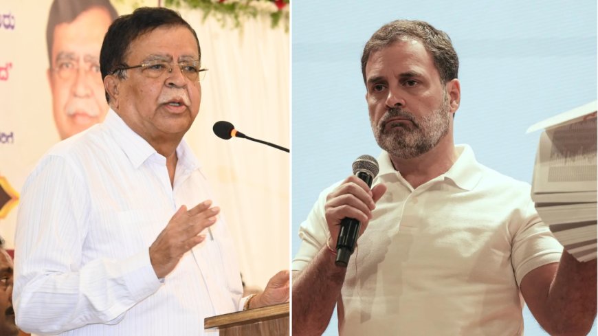 Rajanna's rapid U-turn: Sacked Karnataka minister now backs Rahul Gandhi's 'vote-theft' claim'; to 'clear misconceptions' with high command