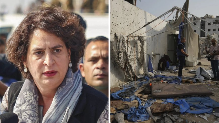 'True journalism': Priyanka Gandhi condemns Israel 'hatred' over 'cold-blooded murder' of Al Jazeera reporters; calls it 'yet another heinous crime on Palestine'