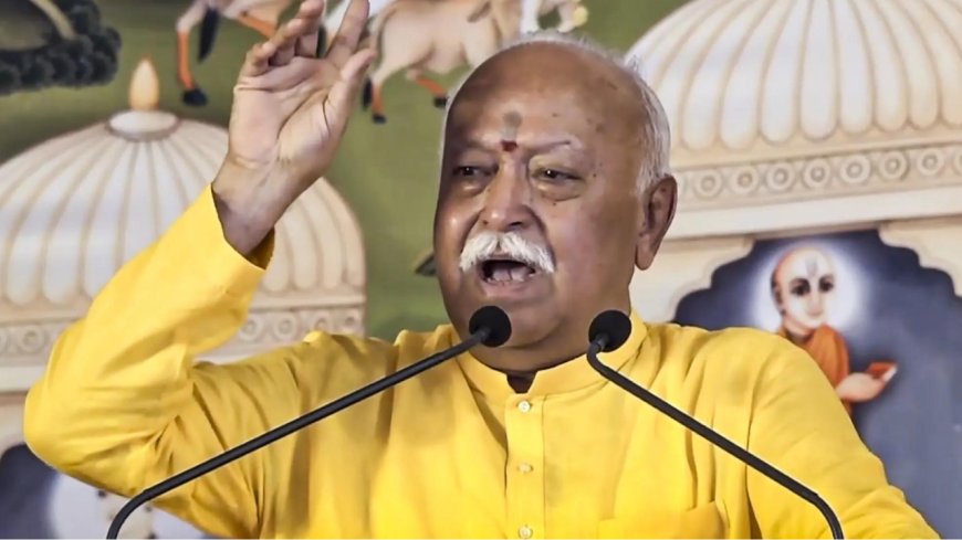 'Every time world is in need, India rises': RSS chief praises nation’s resilience; highlights democratic strength