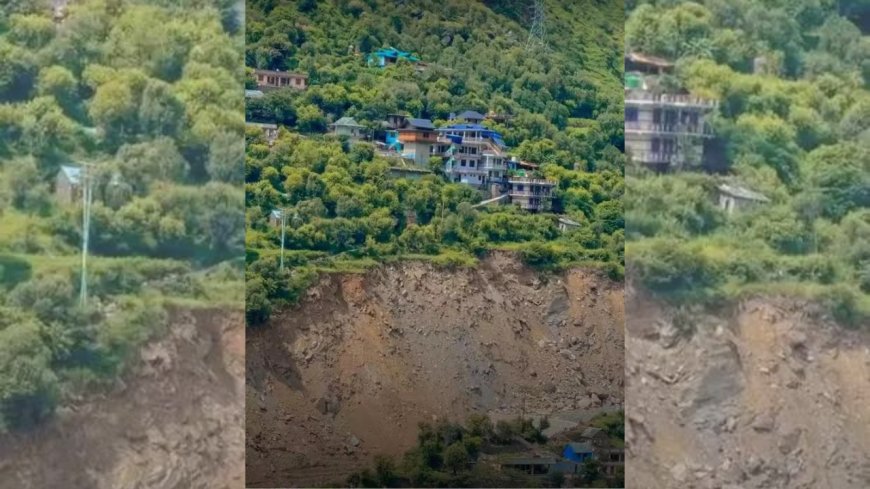 9 Himachal Pradesh families vacate homes due to cracks, sinking land