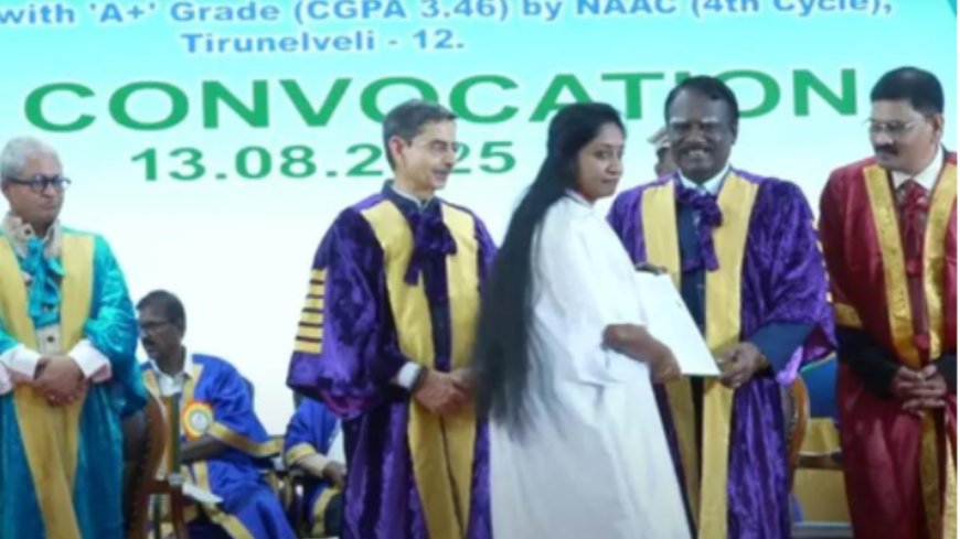 Convocation row: Scholar snubs Tamil Nadu governor; Annamalai hits out at DMK for 'low-grade politics'