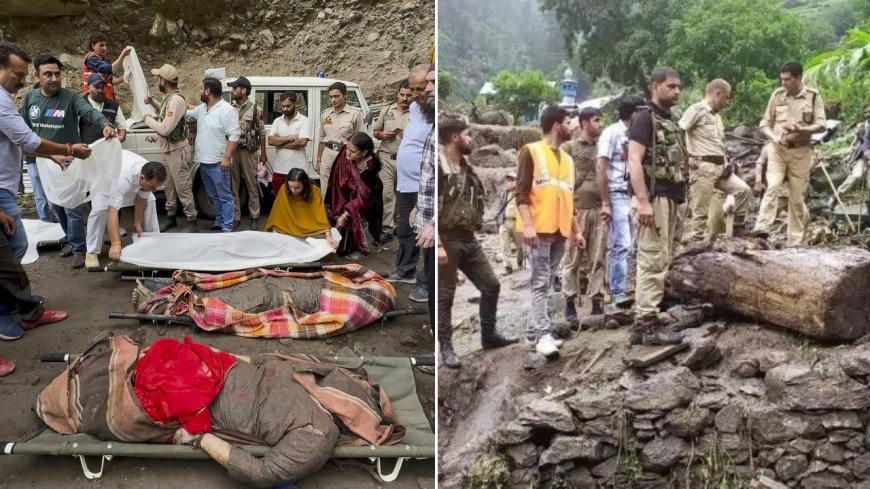 46 dead, 100-odd injured, many missing as cloudburst wipes out pilgrims' camp in J&K's Kishtwar