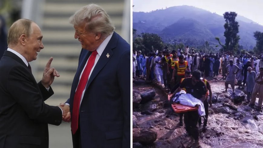 Evening news wrap: India hails US-Russia talks in Alaska; flash floods in Pakistan kill 344, toll may rise & more