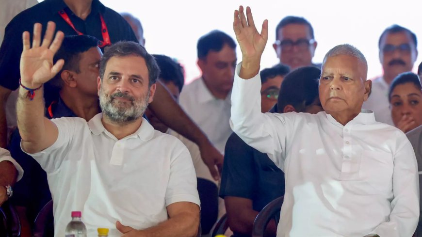 'Choro ko hataiye, hume jitaiye': Lalu Prasad Yadav accuses BJP of 'stealing' votes; calls for opposition unity at 16-day ‘Voter Adhikar Yatra’