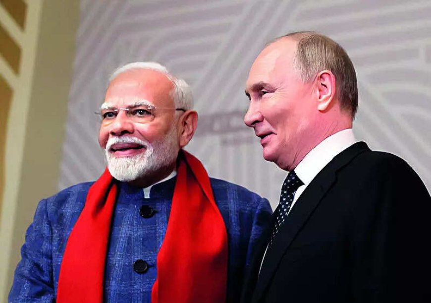 Putin, Modi reaffirm vow to strengthen bilateral ties