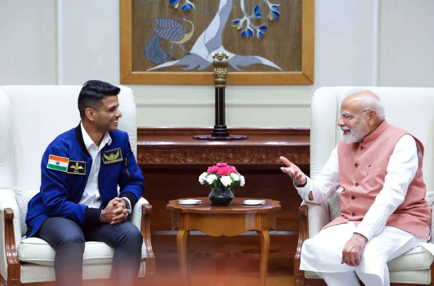 How 'India’s secrets' helped Shubhanshu Shukla in space: Astronaut shares experience with PM Modi - Watch