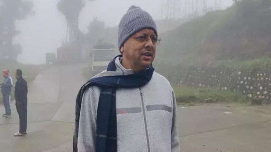 Uttarakhand CM Dhami praises self-help group women, sanitation workers during Bhararisain visit