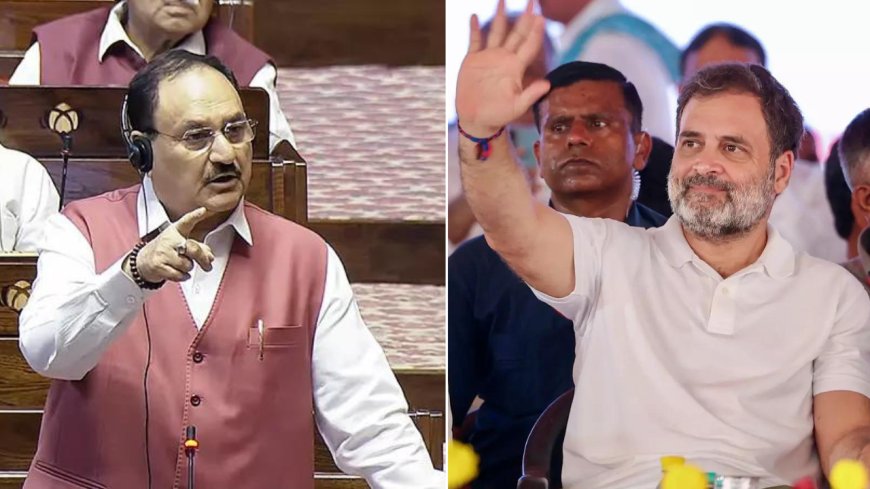 'Khada hoon aaj bhi wahin': JP Nadda mocks Rahul Gandhi's 'vote chori' claim; shares video