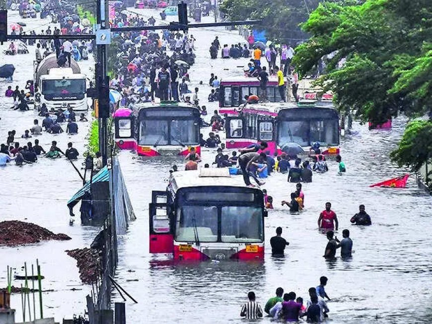 409mm in just 1.5 days: Mumbai crippled, 1 dead, 400 evacuated